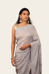 Shimmer Tissue Handwork with Cutwork Border Saree