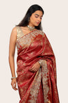Banarsi Silk with Handwork Border Saree