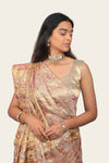 Gold Tissue Silk with Full Handwork Saree