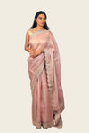 Organza Cutwork Handwork Border with Butta