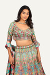 Silk Multi-Color Lehenga Choli