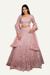 Mirror & Swarovski Work Lehenga Choli