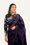 Organza Ready Blouse Saree