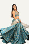 Banarasi Silk Handwork Lehenga Choli