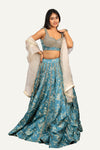 Banarasi Silk Handwork Lehenga Choli