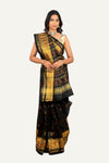 Black Rajkoti Patola Saree