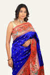 Blue Paithani Saree