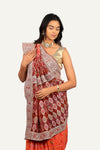 Dual Shade Banarasi Georgette Saree