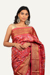 Onion Pink Patola Silk Saree