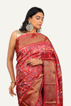 Onion Pink Patola Silk Saree