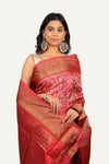 Onion Pink Patola Silk Saree