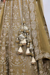 Raw Silk Katdana & Zardosi Handwork Lehenga Choli
