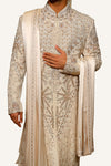 Rajwadi Sherwani with Hand Work