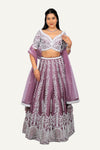 Raw Silk Hand Work Lehenga Choli