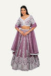 Raw Silk Hand Work Lehenga Choli