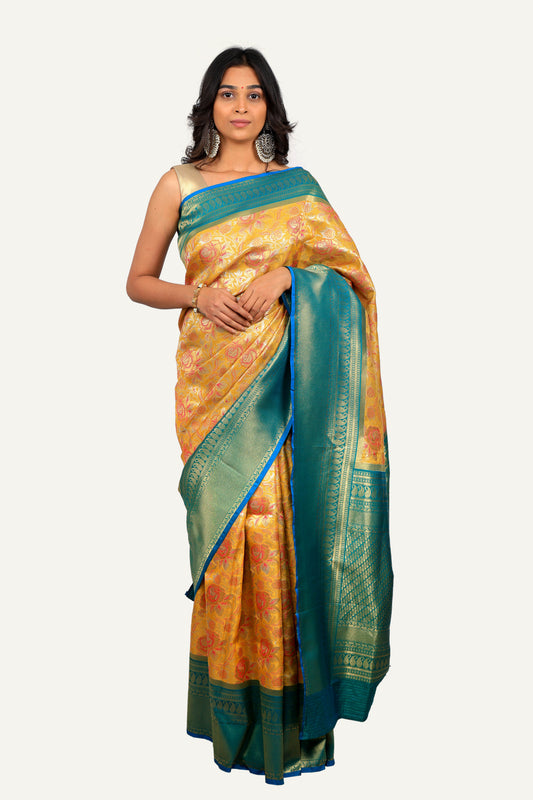 Gold Silk Saree