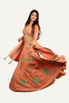 Silk Multi-Color Lehenga Choli