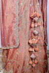 Crush Tissue Zardosi Work Handcrafted Lehenga Choli