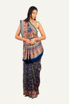 Banarasi Georgette Minakari Work Bandhni Saree with Patola