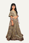 One-Shoulder Chaniya Choli Set