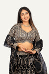 Georgette Machine Work Lehenga Choli