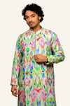 Multicolor Printed Kurta Set