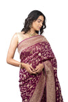 Banarasi Georgette Saree with Handwork Border