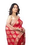 Banarasi Georgette Saree with Handwork Butti Border