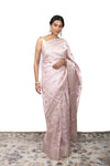 Tussar Silk Pita Work Saree