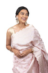 Tussar Silk Pita Work Saree