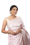 Tussar Silk Pita Work Saree